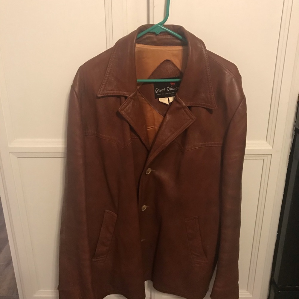 Leather jacket barely worn